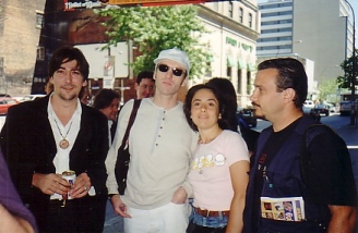 Richard Stanley, Mariano Baino, Patrizia and Sergio Stivaletti