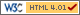 Valid HTML 4.01 button